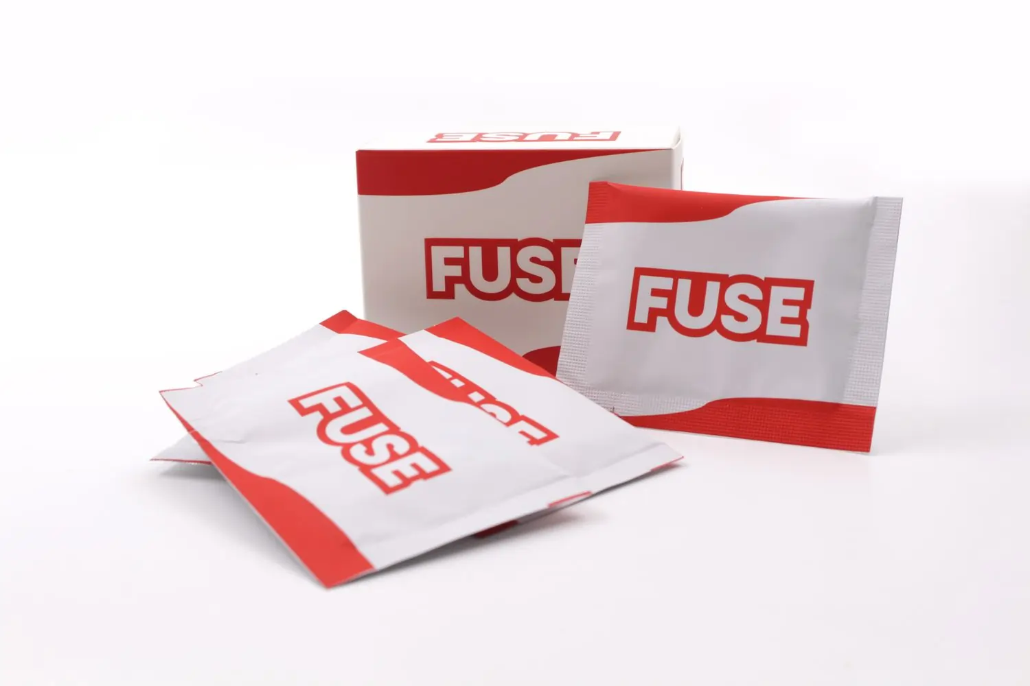 FUSE Tranebær produkt – vitaminrigt energipulver i små pakker